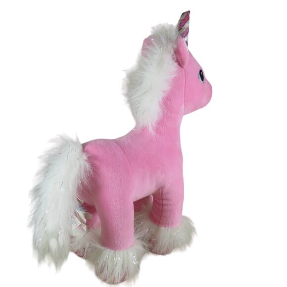 Build-A-Bear Pink Unicorn Plush Toy 10" Stuffed Animal Collectible Kids Toy - Picture 5 of 14
